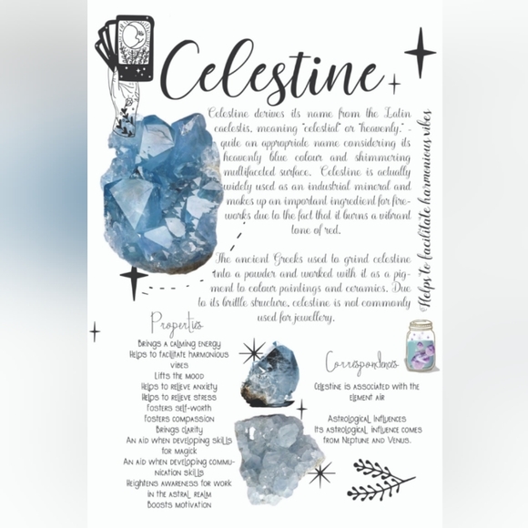 Raw celestite/ firm price! - Picture 4 of 6